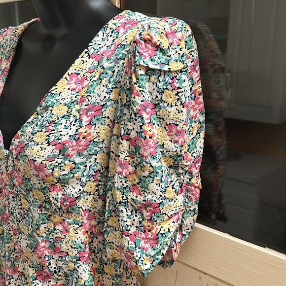 Nasty Gal Collection Floral Blouse - Picture 3 of 7